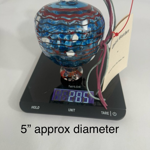 Spirit Catcher by Hickory Street Hot Glass Inc. Hand blown Glass Orb Witch Ball - Picture 9 of 9